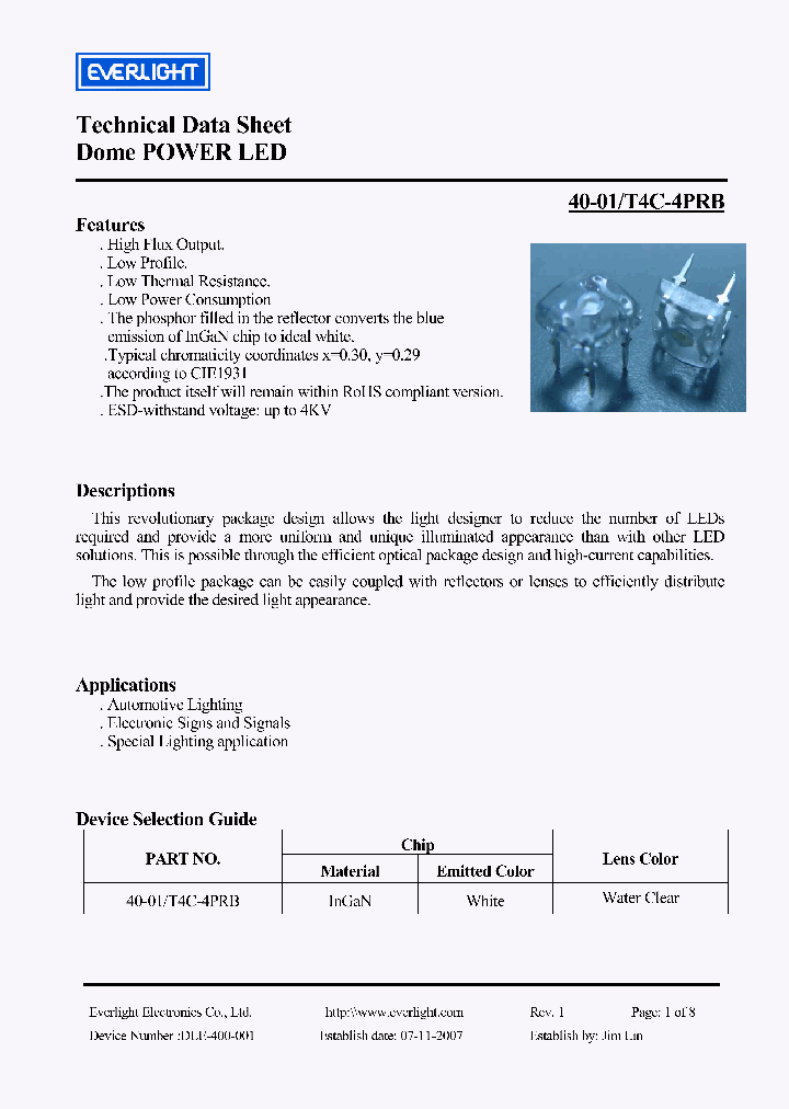 40-01-T4C-4PRB_4161138.PDF Datasheet