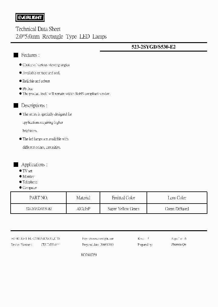 523-2SYGD_4135593.PDF Datasheet
