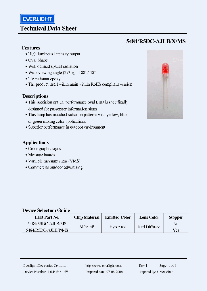 5484R5DCAJLBXMS_4135587.PDF Datasheet