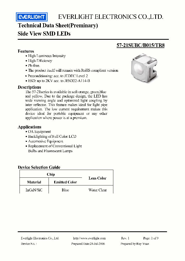 57-21SUBC-B015-TR8_4161774.PDF Datasheet