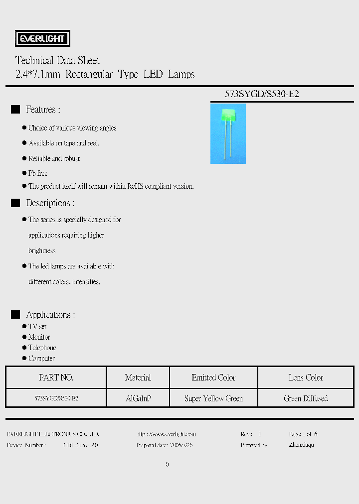 573SYGD_4135582.PDF Datasheet