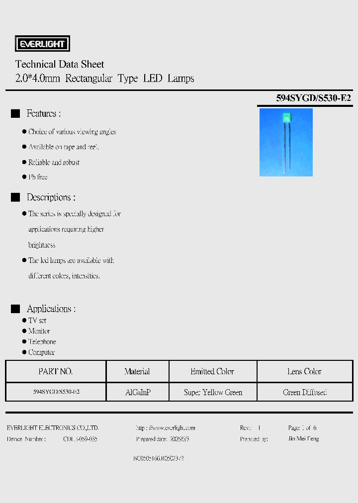 594SYGD_4135572.PDF Datasheet