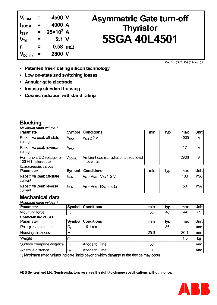 5SGA40L4501_4156011.PDF Datasheet