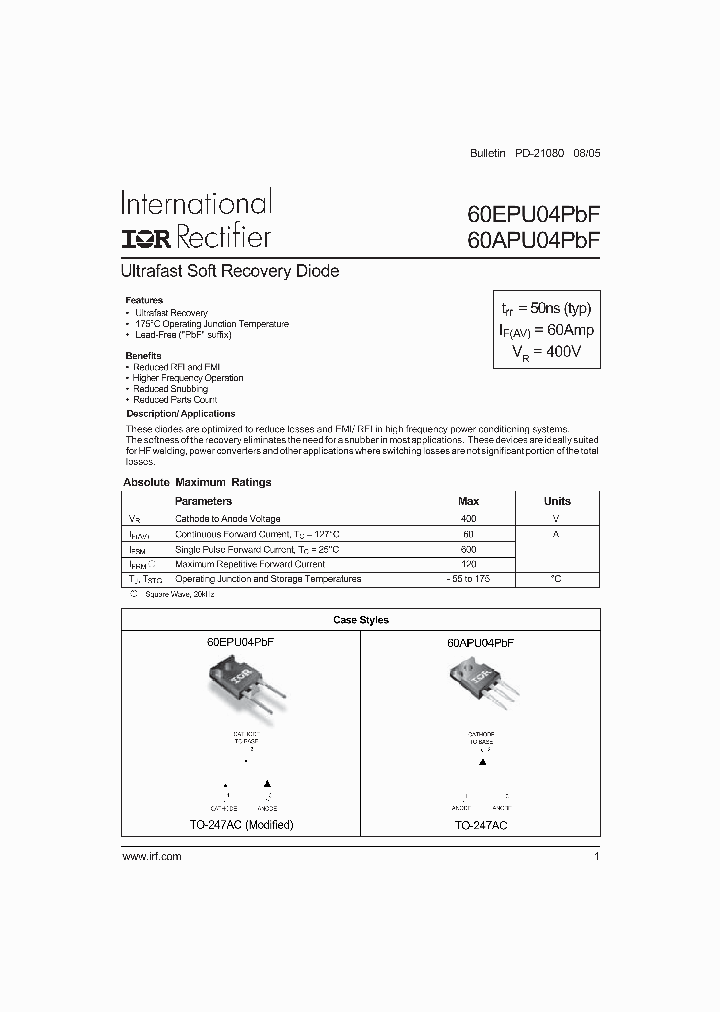 60EPU04PBF_4130506.PDF Datasheet