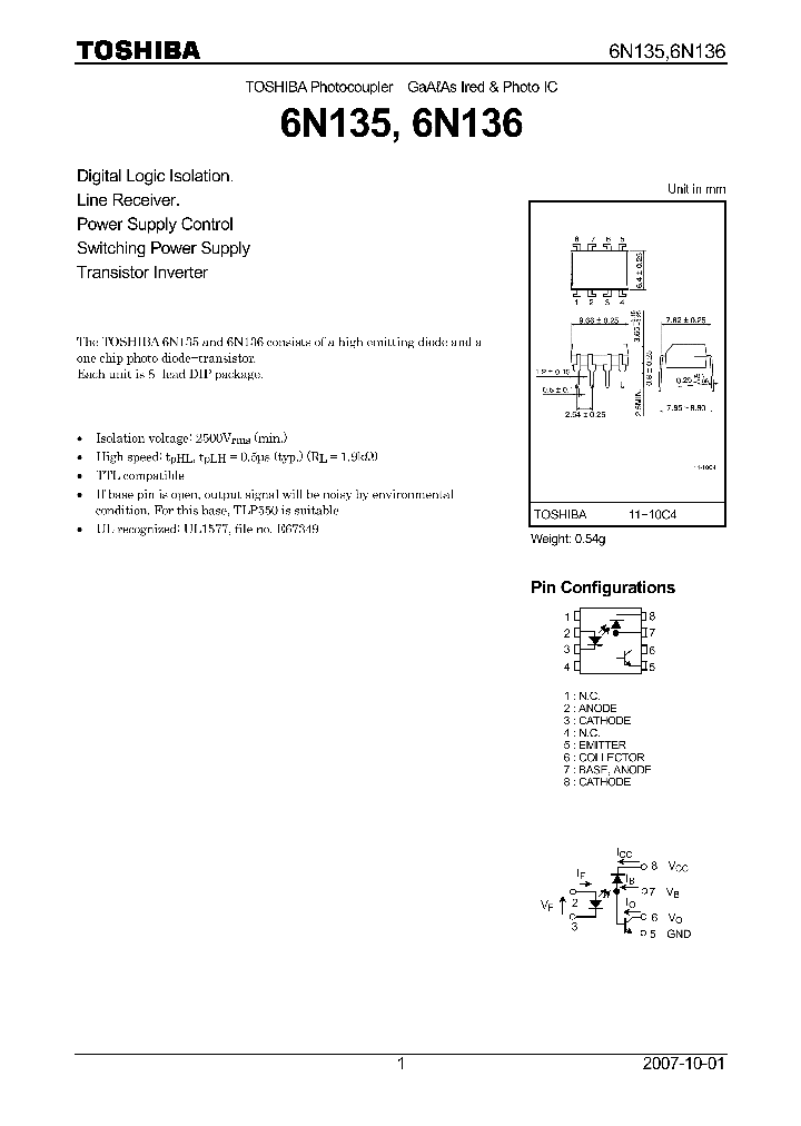 6N136_4110342.PDF Datasheet