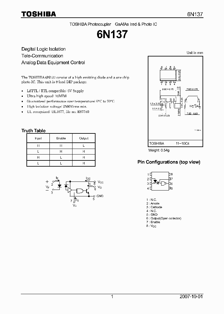 6N13707_4125321.PDF Datasheet