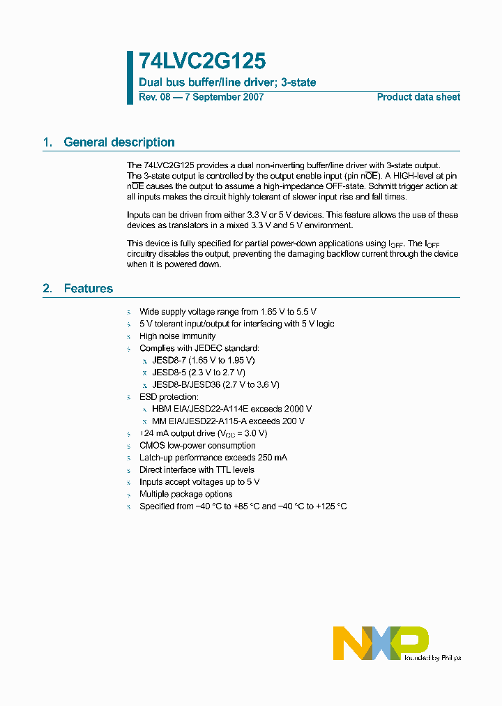 74LVC2G125GM_4127996.PDF Datasheet