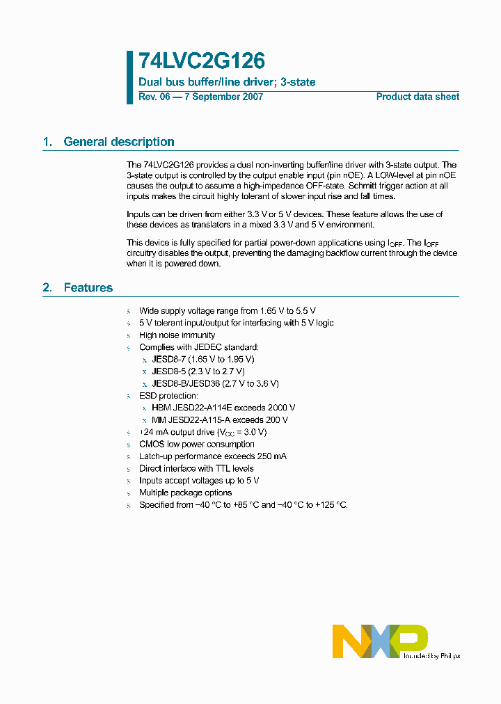 74LVC2G126GM_4127994.PDF Datasheet
