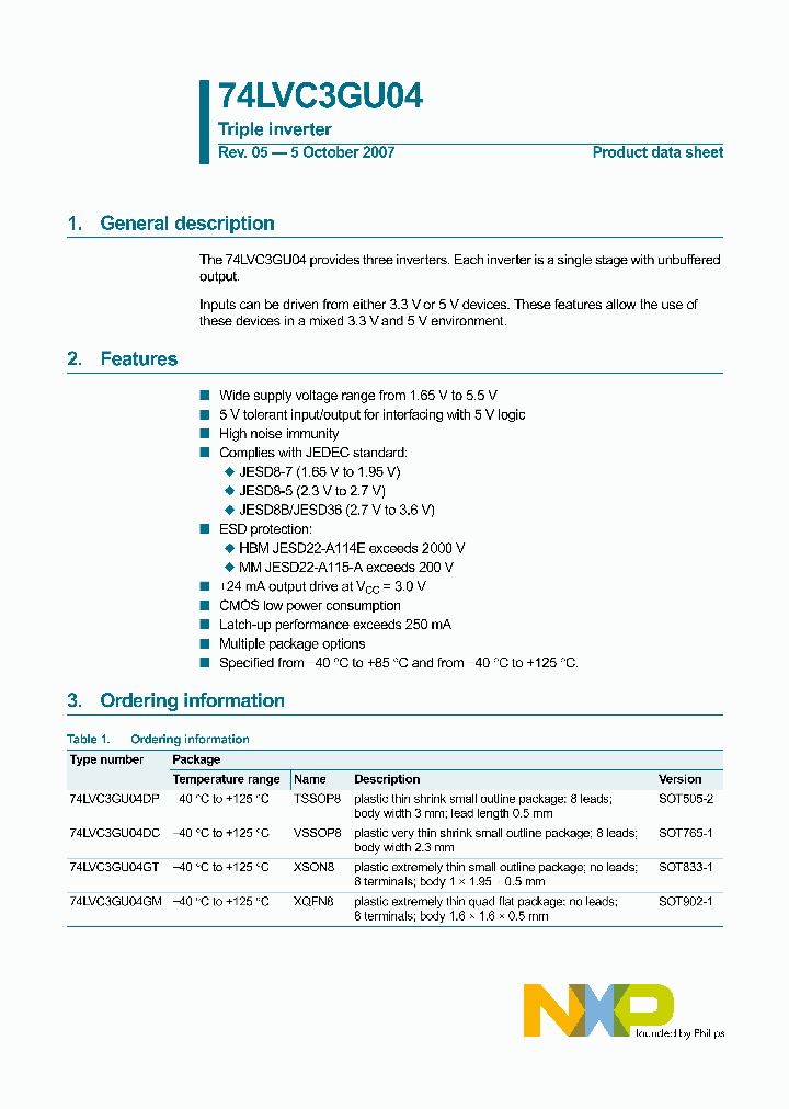 74LVC3GU04GM_4127984.PDF Datasheet