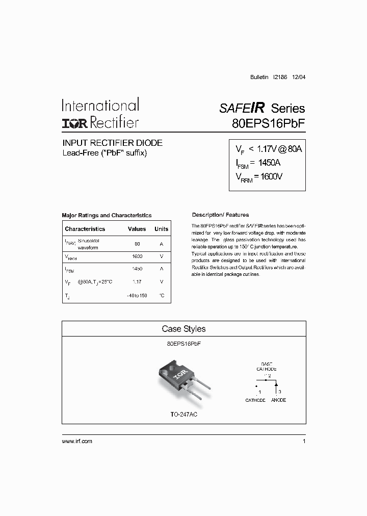80EPS16PBF_4130505.PDF Datasheet