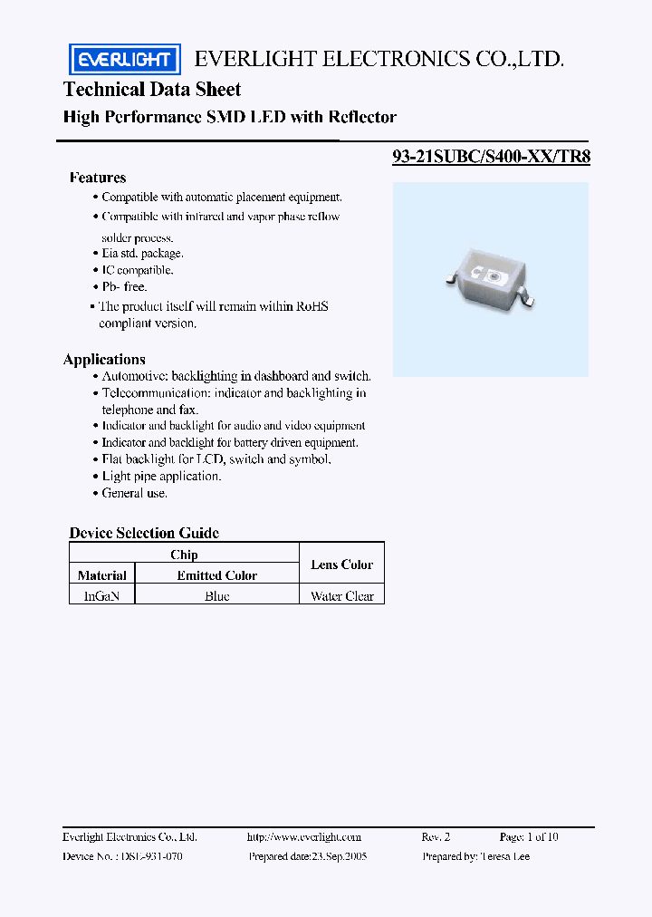 93-21SUBC_4161772.PDF Datasheet