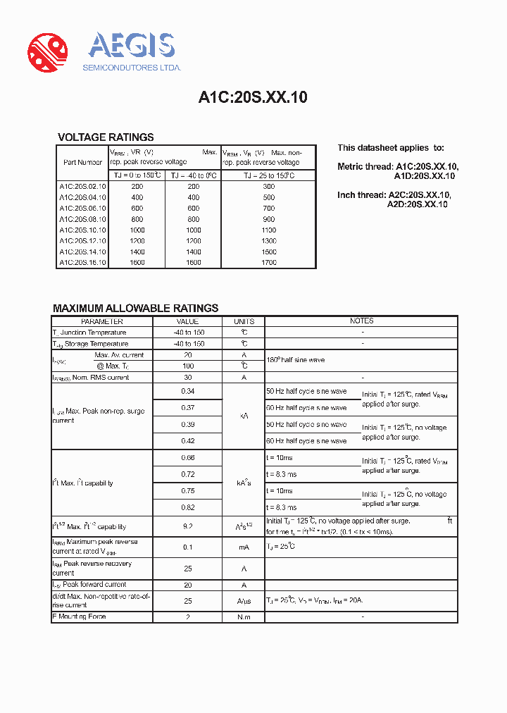 A1C20S1010_4149515.PDF Datasheet