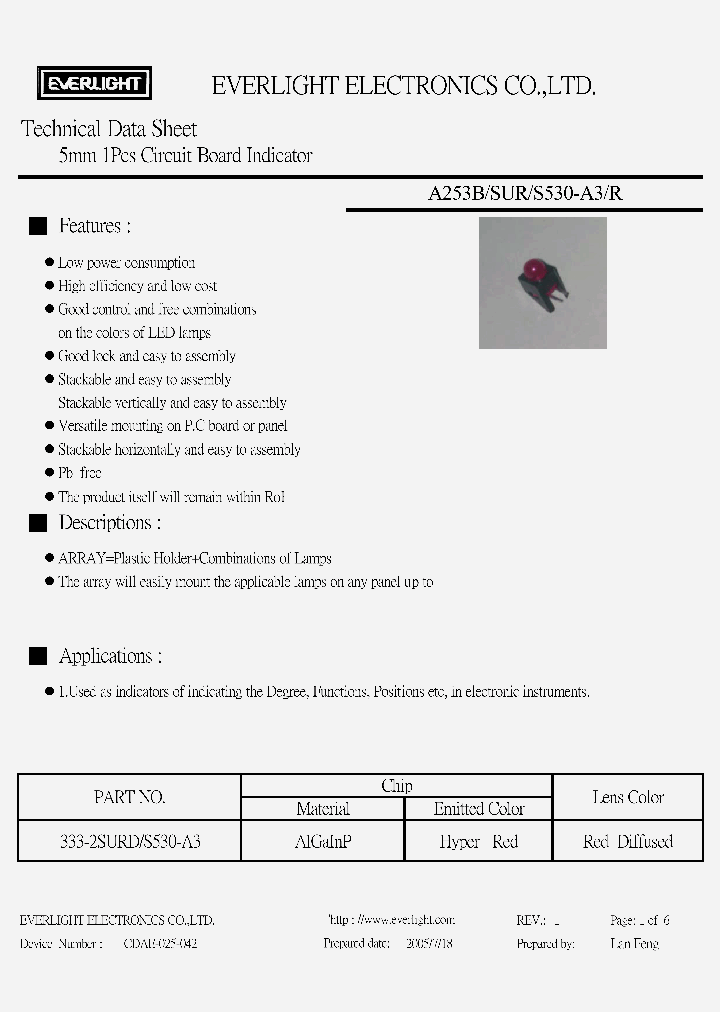 A253B-SUR-S530-A3-R_4161238.PDF Datasheet