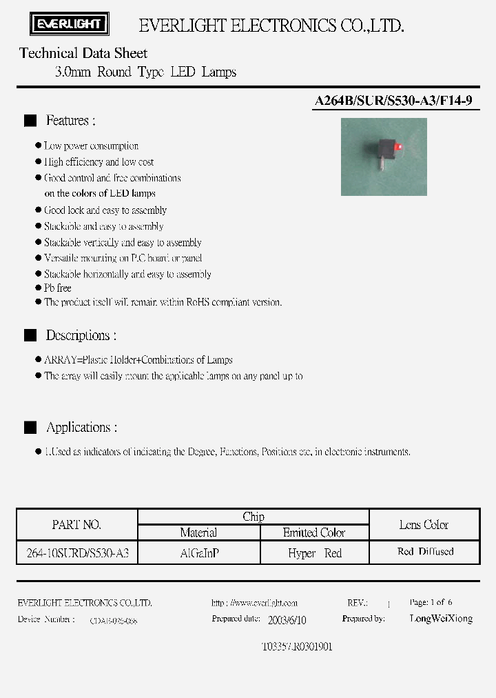 A264B-SUR-S530-A3-F14-9_4161237.PDF Datasheet