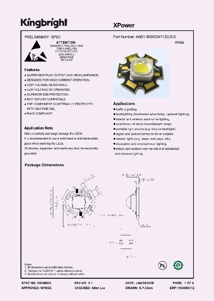 AAD1-9090QW11ZC_4162741.PDF Datasheet