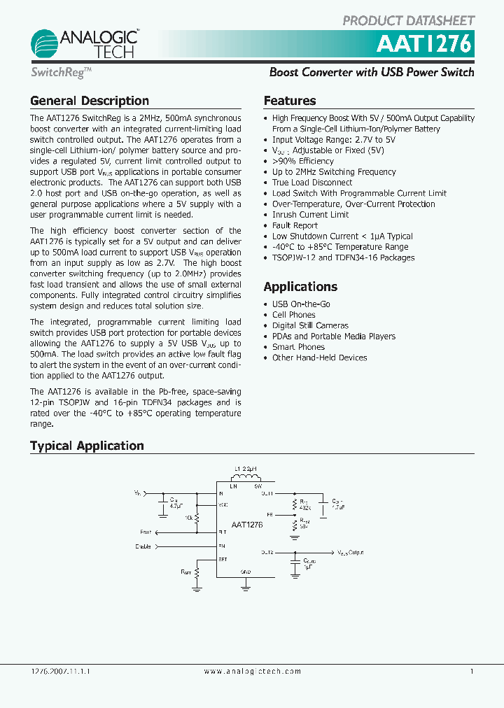 AAT1276ITP-50-T1_4131497.PDF Datasheet