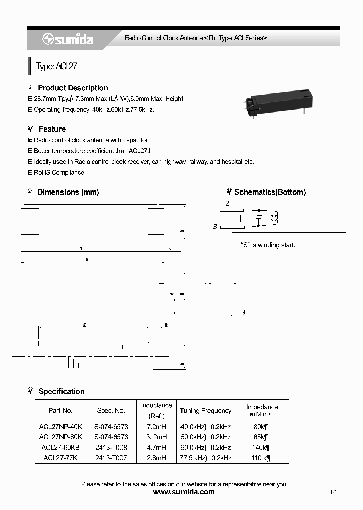 ACL27NP-60K_4138152.PDF Datasheet