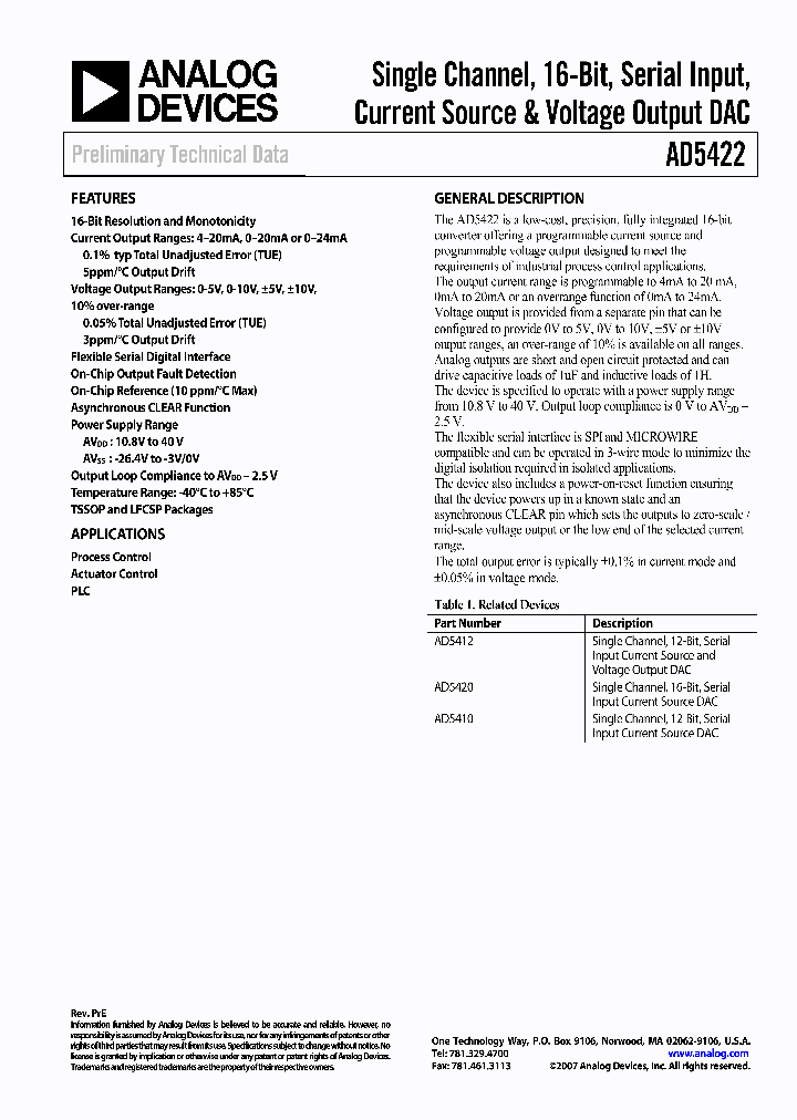 AD5422BREZ_4132389.PDF Datasheet