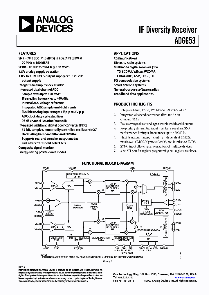 AD6653BCPZ-150_4136870.PDF Datasheet