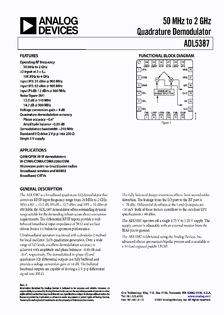 ADL5387ACPZ-WP1_4121143.PDF Datasheet