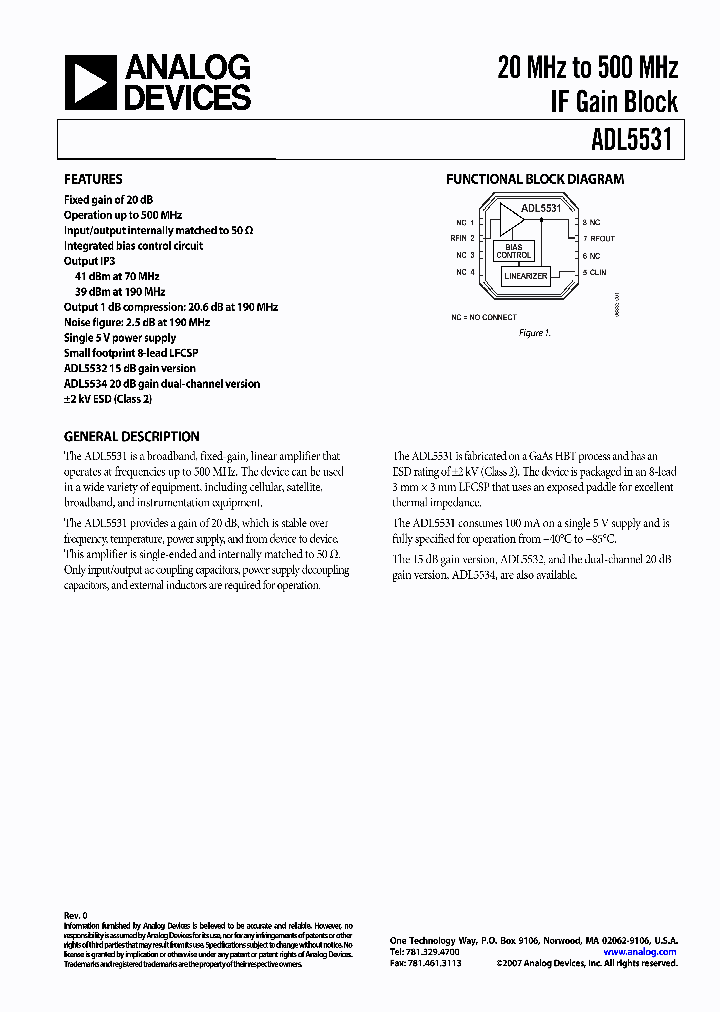 ADL5531ACPZ-R71_4127332.PDF Datasheet