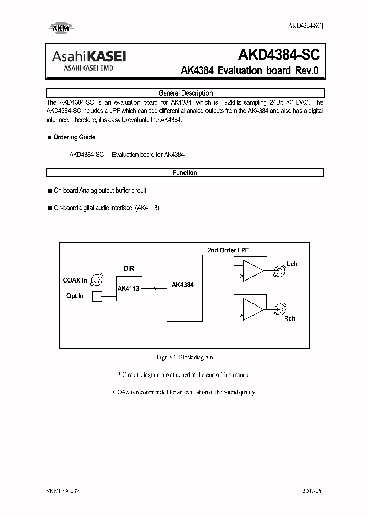 AKD4384-SC_4122650.PDF Datasheet