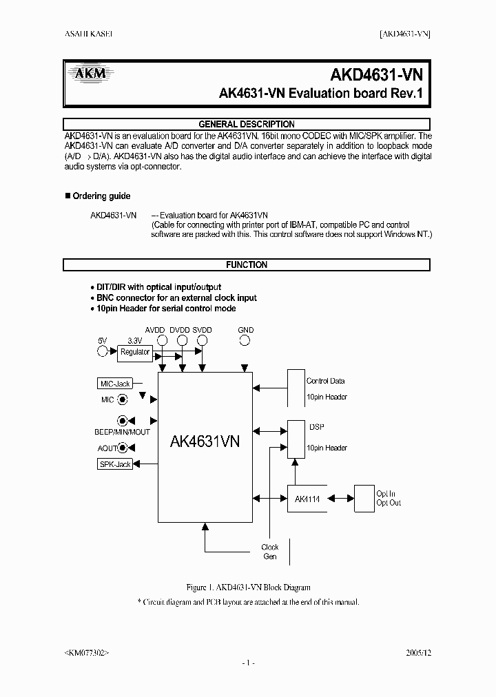 AKD4631-VN_4122735.PDF Datasheet