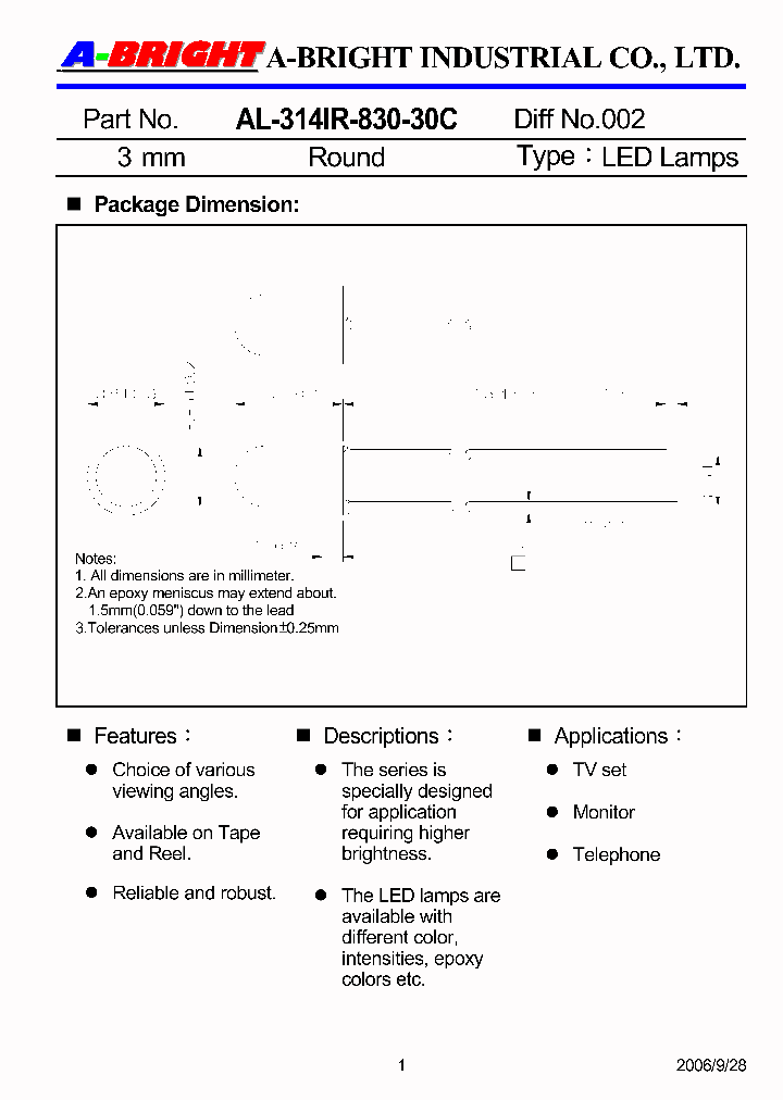 AL-314IR-830-30C_4144371.PDF Datasheet