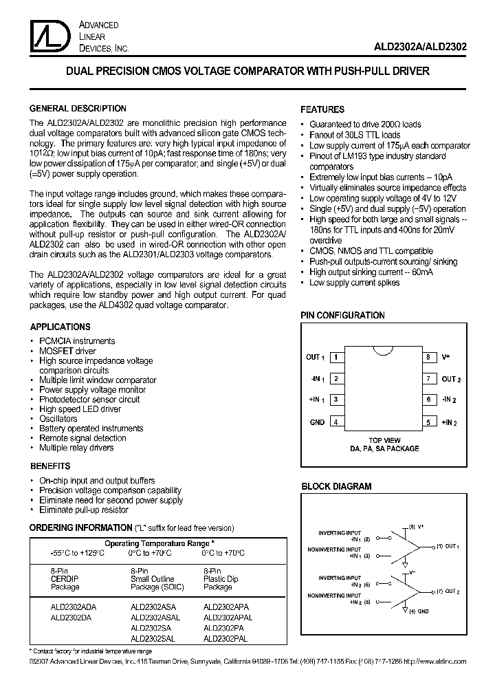 ALD2302A07_4122609.PDF Datasheet