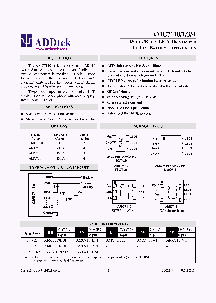 AMC7110_4147040.PDF Datasheet