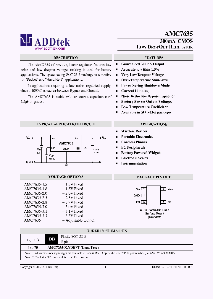AMC7635_4106938.PDF Datasheet