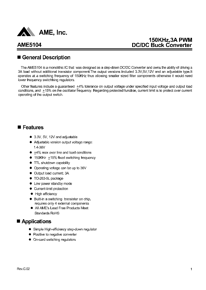 AME5104ACDV500Z_4149439.PDF Datasheet