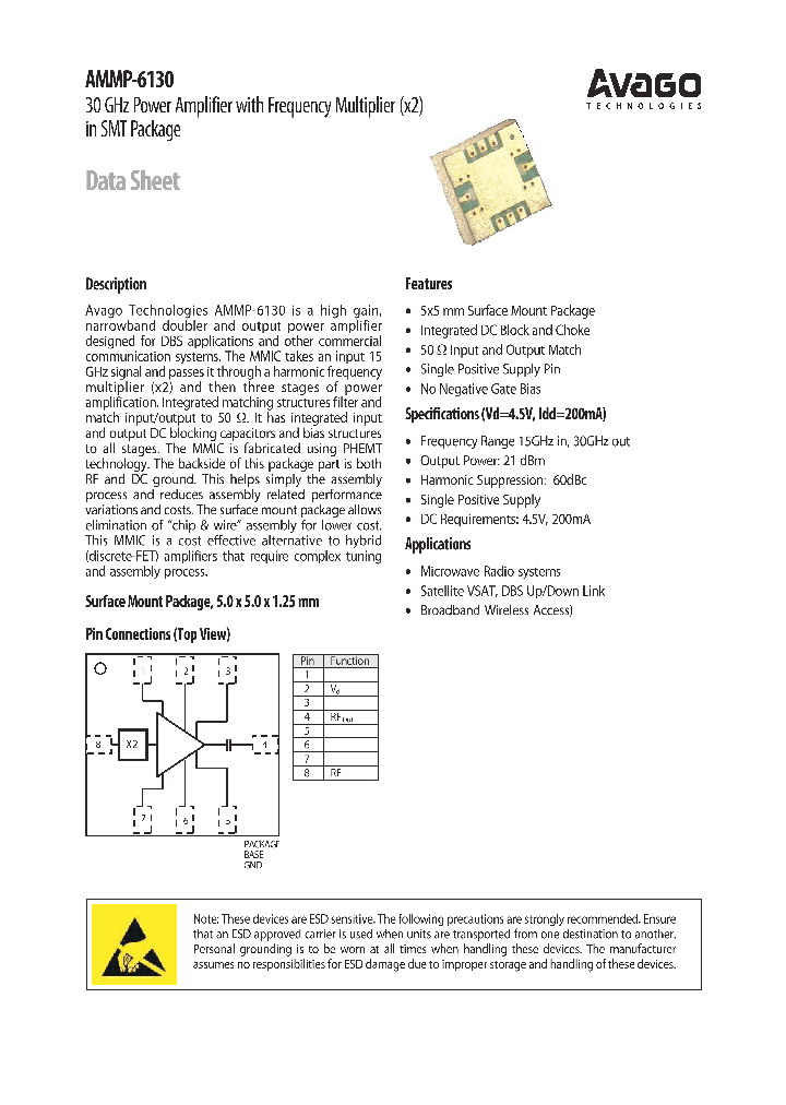 AMMP-6130_4155726.PDF Datasheet