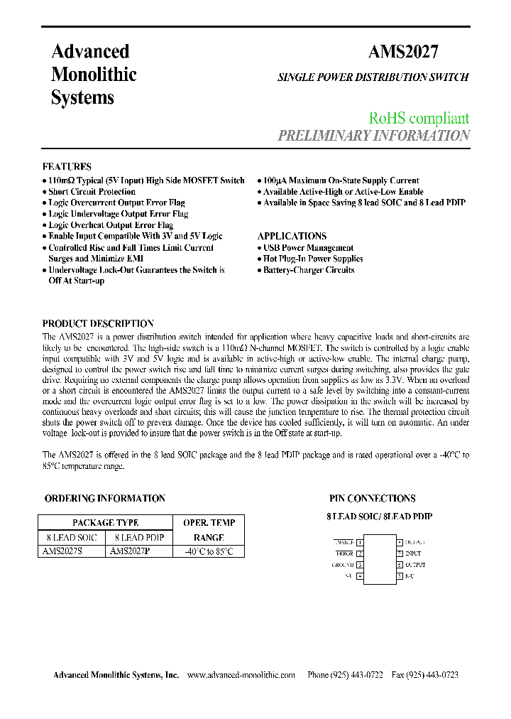 AMS202705_4123933.PDF Datasheet