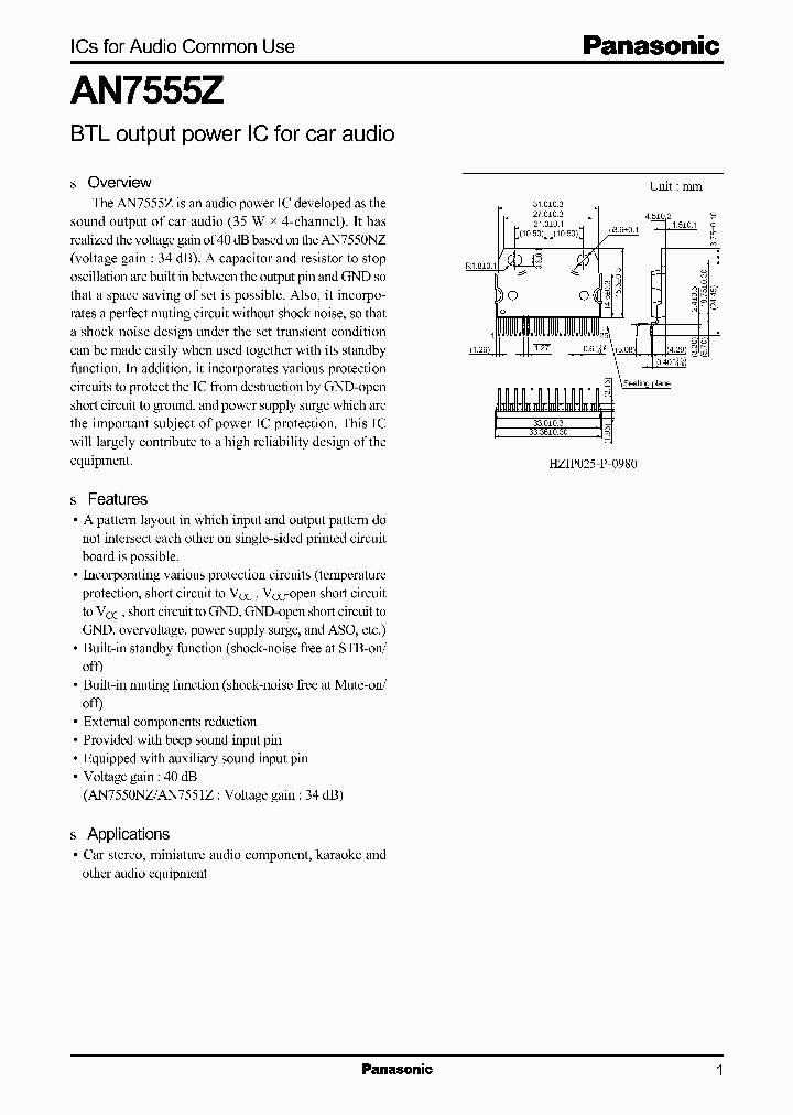 AN7555Z_4146120.PDF Datasheet