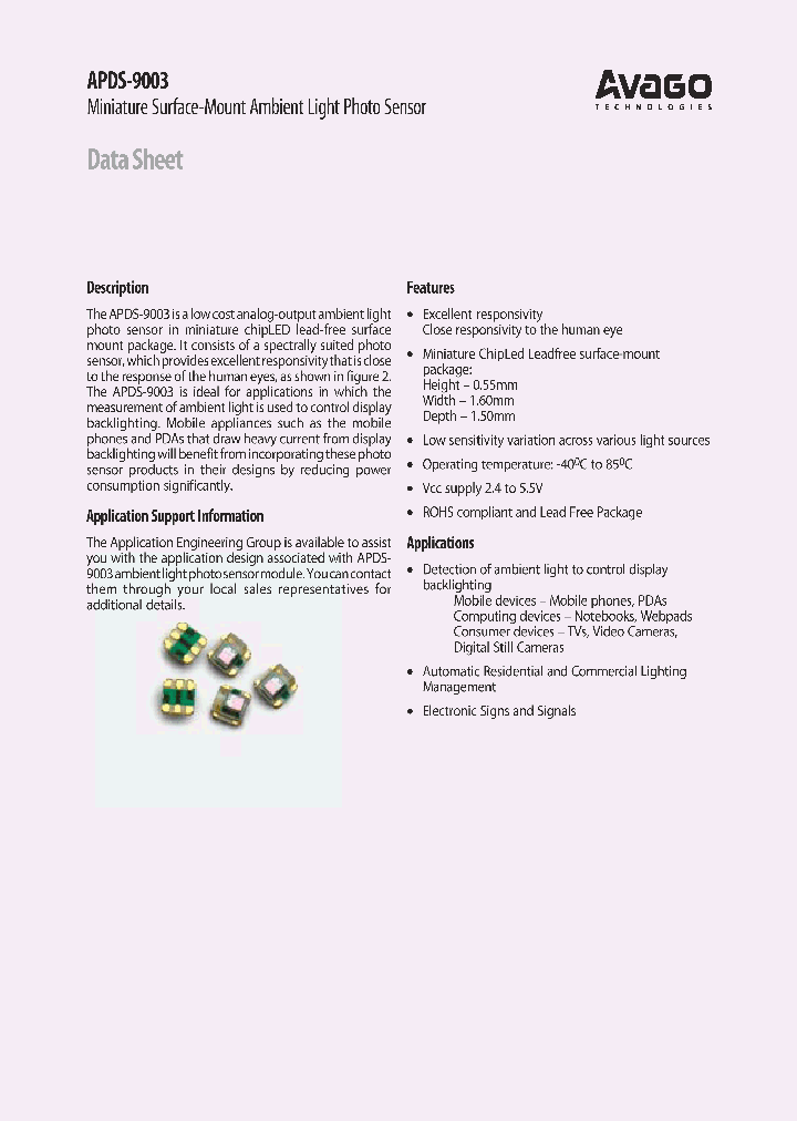 APDS-9003_4110243.PDF Datasheet