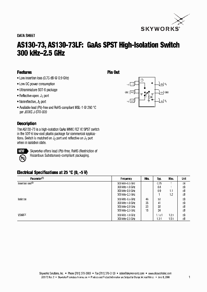 AS130-73_4145484.PDF Datasheet
