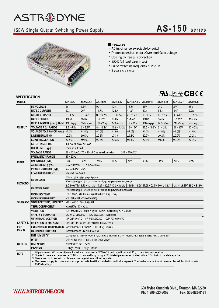 AS150-75_4134711.PDF Datasheet