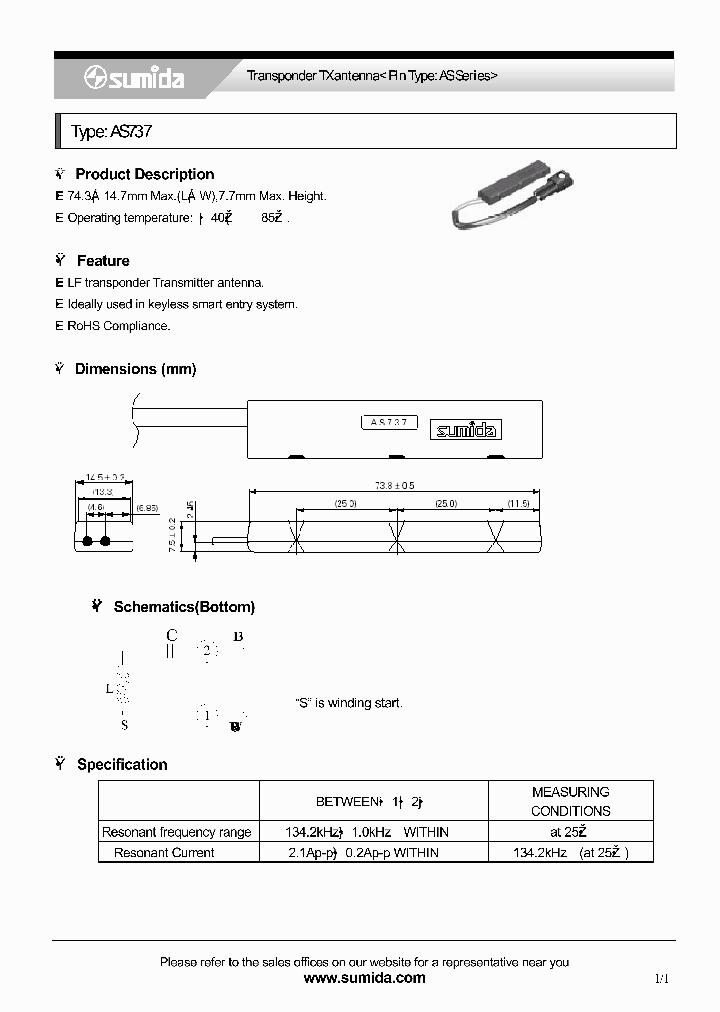 AS737_4138135.PDF Datasheet