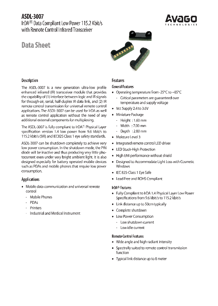 ASDL-3007_4112737.PDF Datasheet