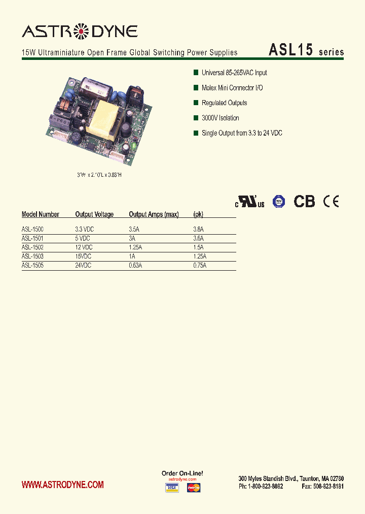 ASL-1500_4134555.PDF Datasheet