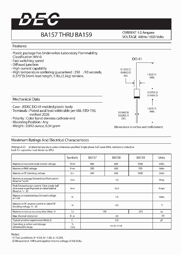 BA159_4156471.PDF Datasheet
