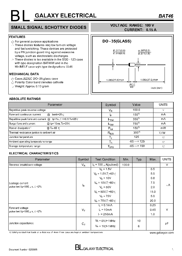 BAT46_4157892.PDF Datasheet