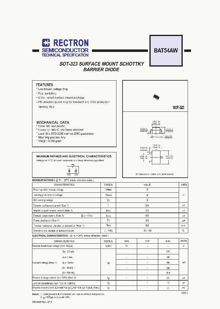 BAT54AW_4116331.PDF Datasheet