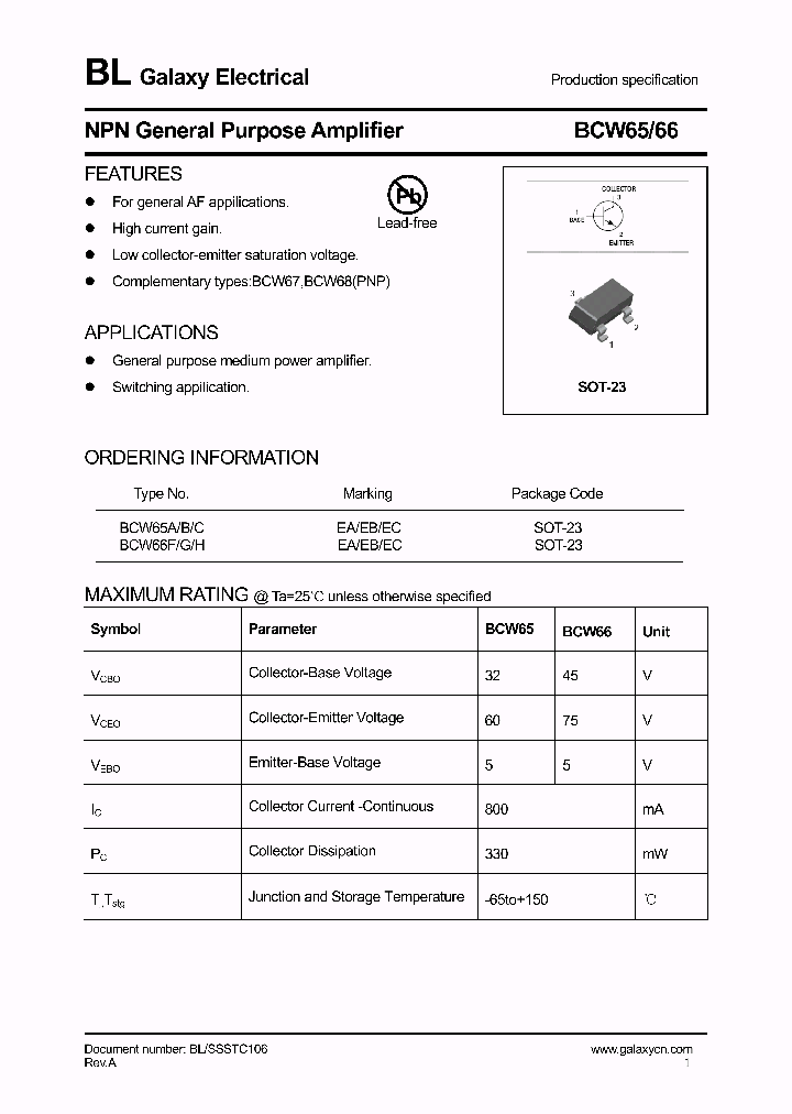 BCW65A_4145800.PDF Datasheet