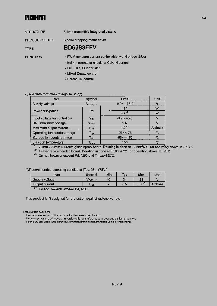 BD6383EFV_4127187.PDF Datasheet