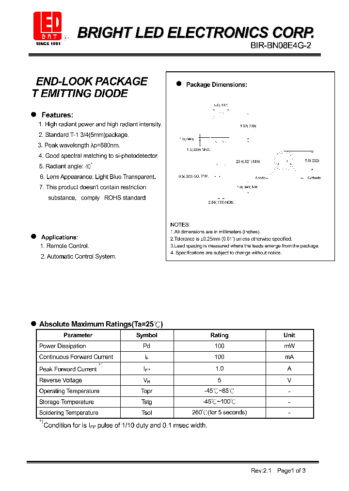 BIR-BN08E4G-2_4129030.PDF Datasheet