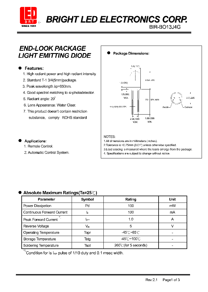 BIR-BO13J4G_4129028.PDF Datasheet