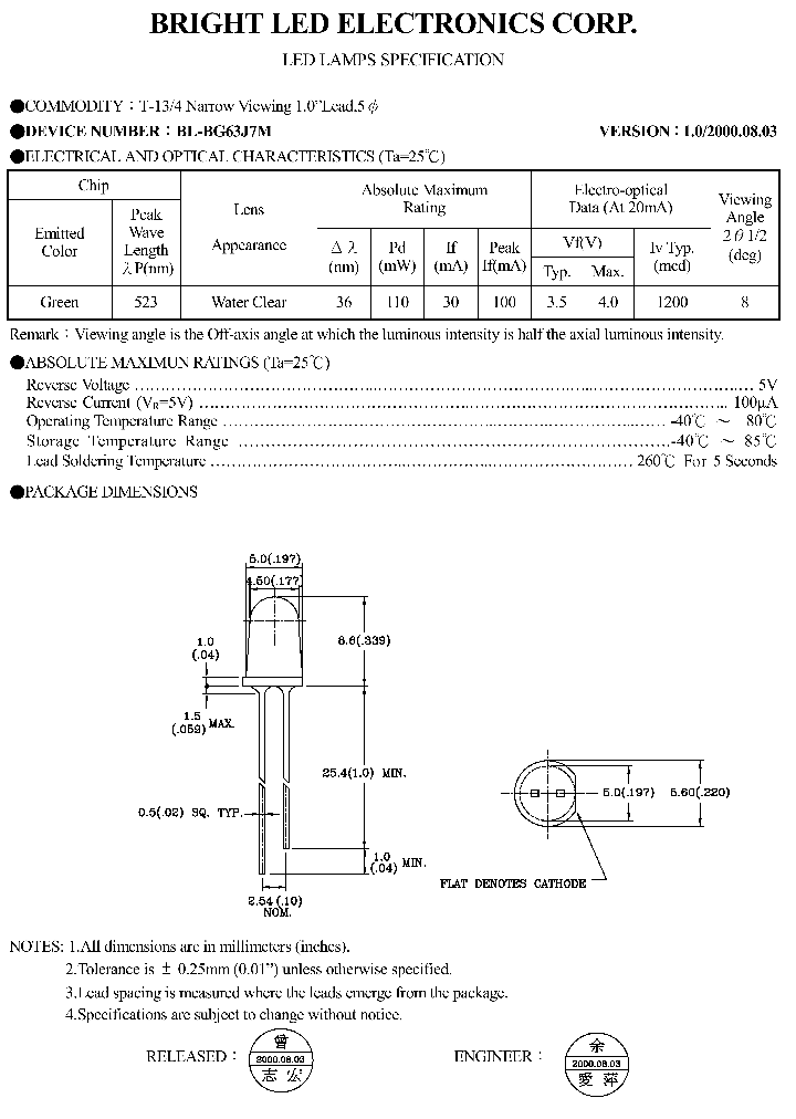 BL-BG63J7M_4152627.PDF Datasheet