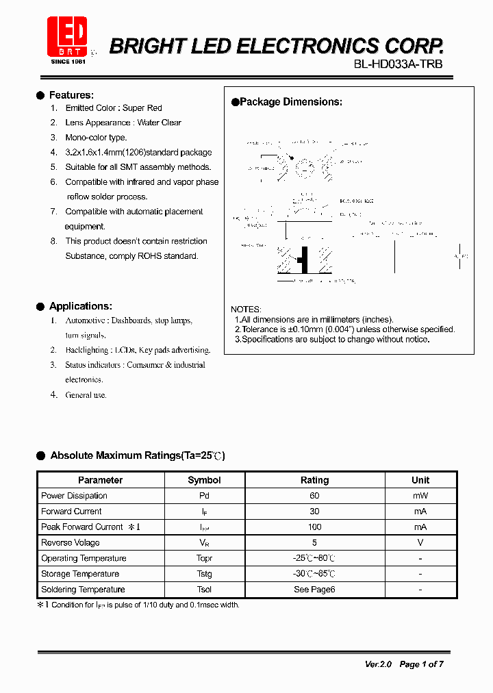 BL-HD033A-TRB_4138280.PDF Datasheet